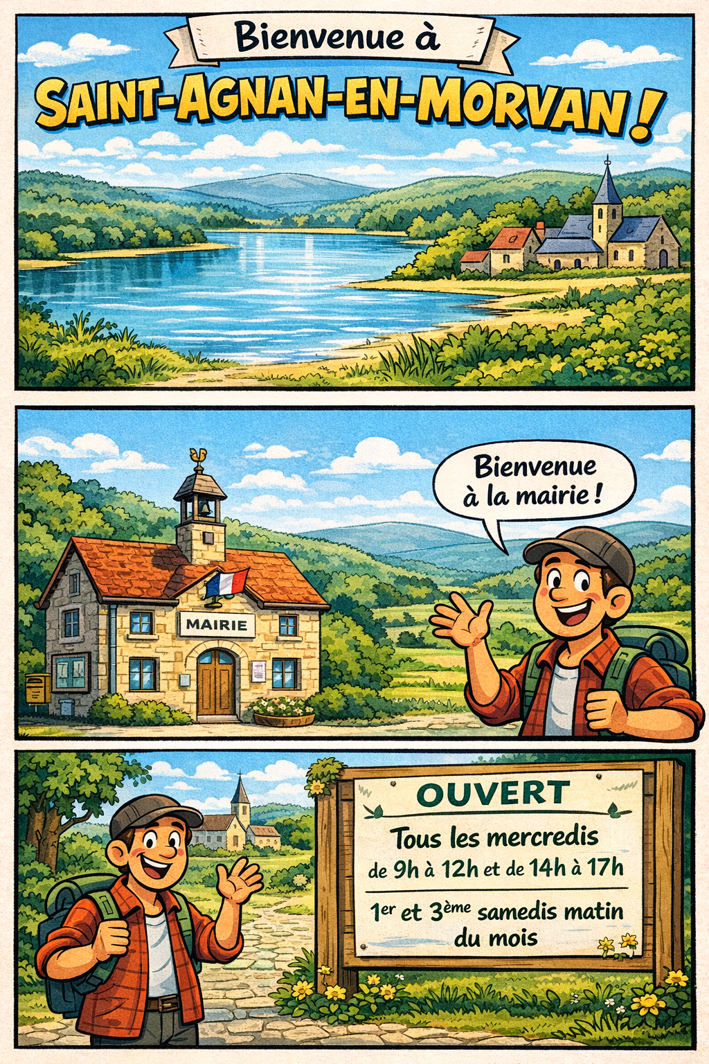 horaires d'ouverture au public